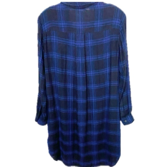 MADEWELL Jane Latitude Shirtdress Buffalo Check Size S - Picture 7 of 9